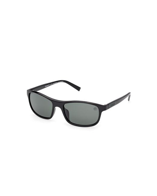 Timberland Black Tb00057-H 01R Sunglasses Injected Squared Polarized for men