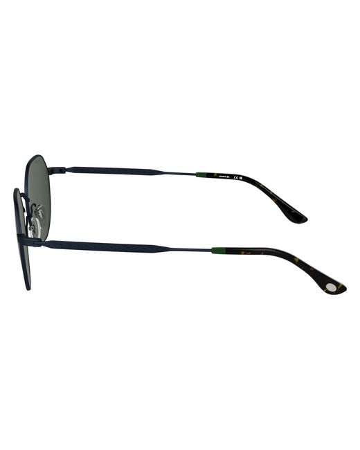 Lacoste Black L268S 410 Sunglasses Metal Squared Normal