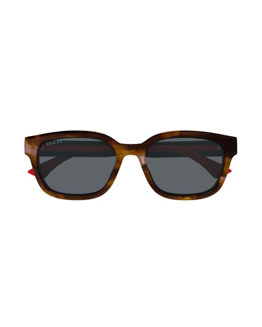 Gucci Black Gg1872Sk 003 Sunglasses Acetate Squared for men