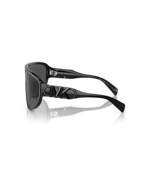 Michael Kors Black Mk2194 Empire Shield 300587 Sunglasses Injected Geometric Normal