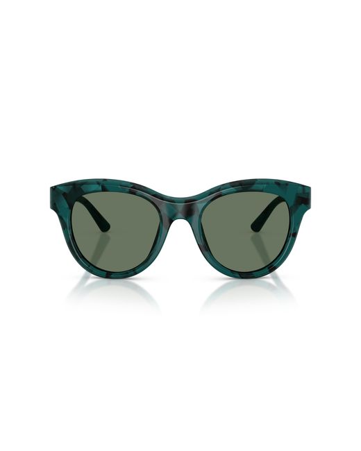 Dolce & Gabbana Green Dg4518 3460/2 Sunglasses Acetate Pantos Normal