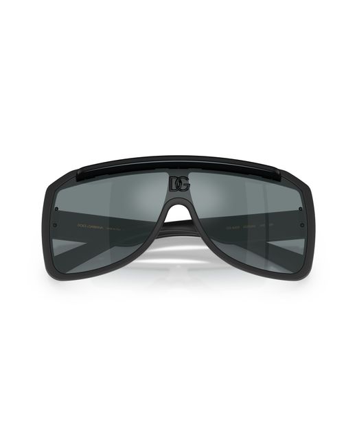 Dolce & Gabbana Black Dg6205 25256G Sunglasses Injected Pilot Mirror