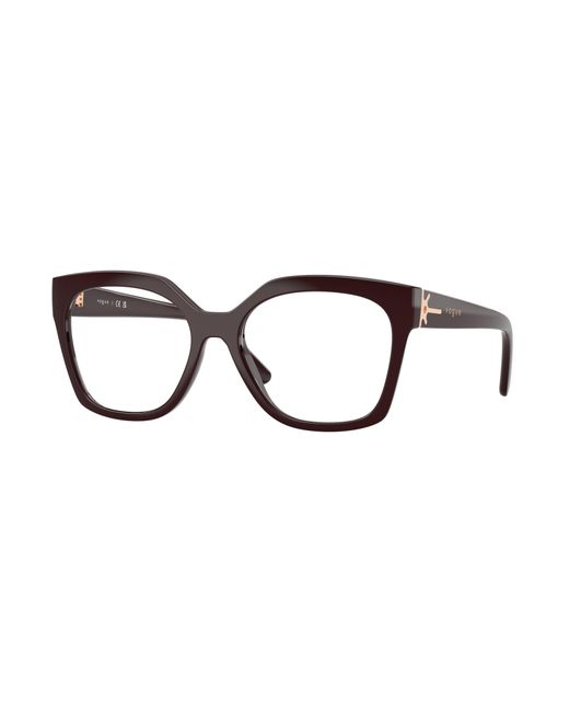 Vogue Eyewear Black Vo5691 3288 Optical Frames Nylon Transparent Squared Normal