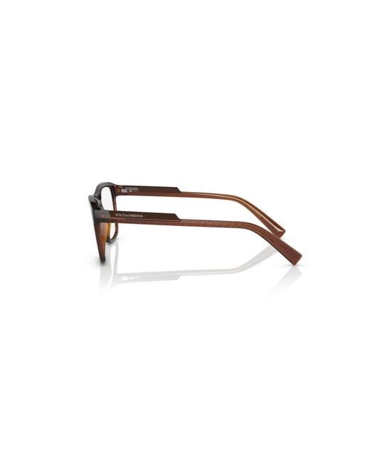 Dolce & Gabbana Black Dg5089 3295 Optical Frames Plastic Squared for men