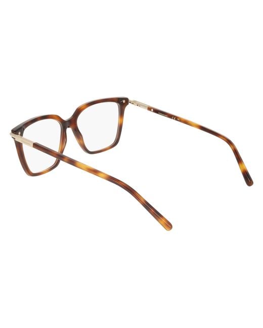 Ferragamo Black Sf3038 240 Optical Frames Acetate Squared Normal
