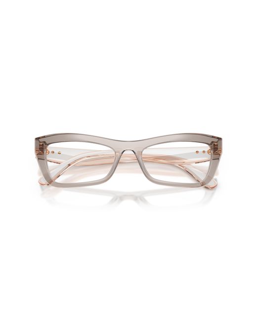 Vogue Eyewear Black Vo5710 3301 Optical Frames Nylon Transparent Cat Eye Normal
