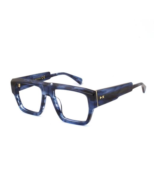 Xlab Blue Wrangel Optical Frames Acetato Fumo Squadrata Fotocromatiche