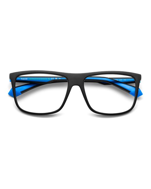 Polaroid Black Pld D516 0Vk Optical Frames Plastic Squared for men