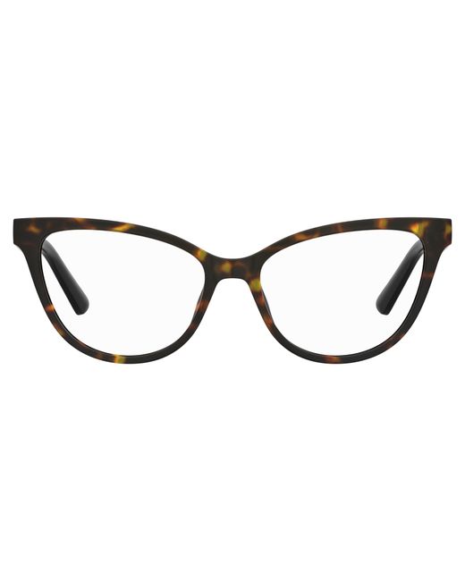 Moschino Black Mol659 086 Optical Frames Acetate Cat Eye Normal