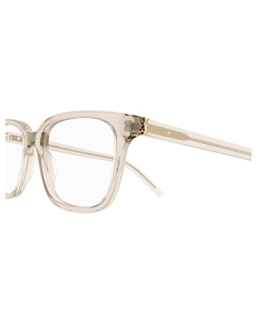 Saint Laurent Black Sl M110/F 003 Optical Frames Acetate Squared