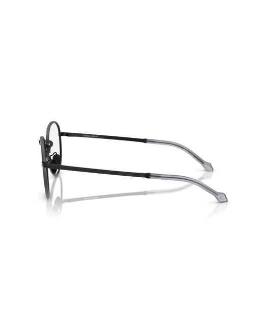 Giorgio Armani Black Ar5151J 3006 Optical Frames Metal Transparent Pantos Normal for men