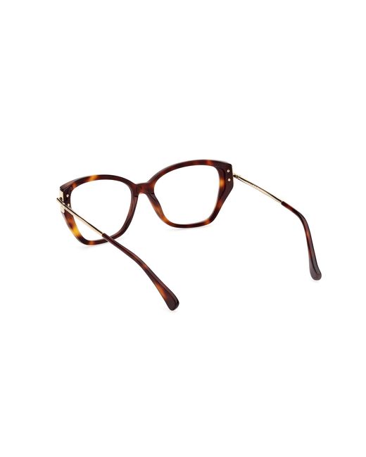 Max Mara Black Mm5117 052 Optical Frames Acetate Cat Eye Normal