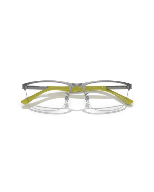 Emporio Armani Black Ea1142 3045 Optical Frames Metal Pillow for men