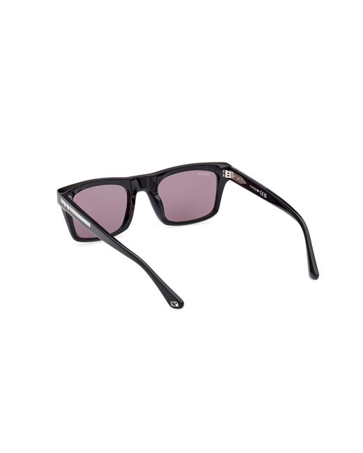 Web Black We0362 05A Sunglasses Acetate Smoke Squared Normal for men