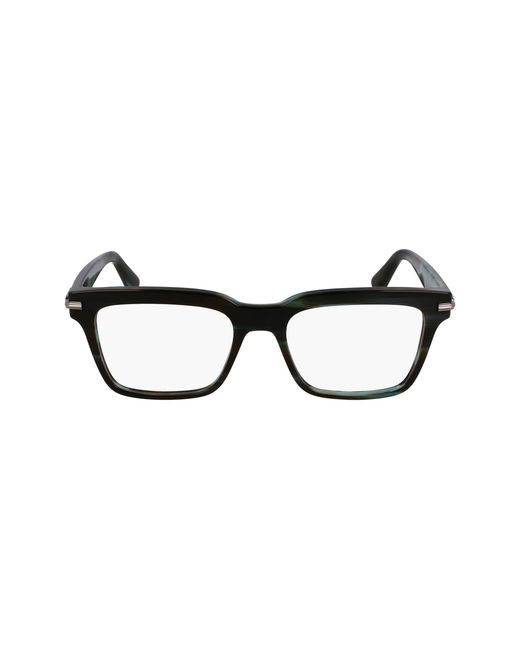 Ferragamo Black Sf3014 315 Optical Frames Acetate Squared Normal for men