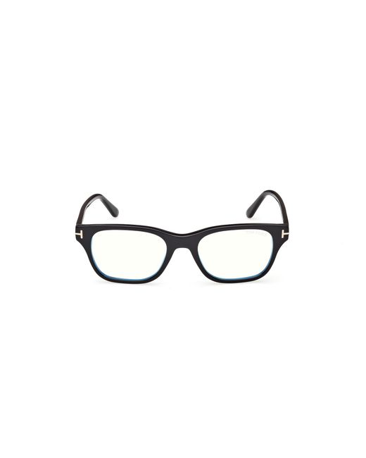 Tom Ford Black Ft6120-B 001 Optical Frames Acetate Squared Normal for men