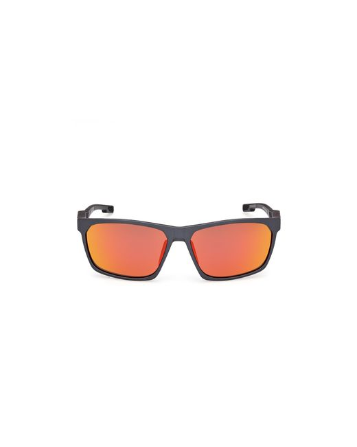 Adidas Originals Black Sp0101 02L Sunglasses Injected Squared Normal for men