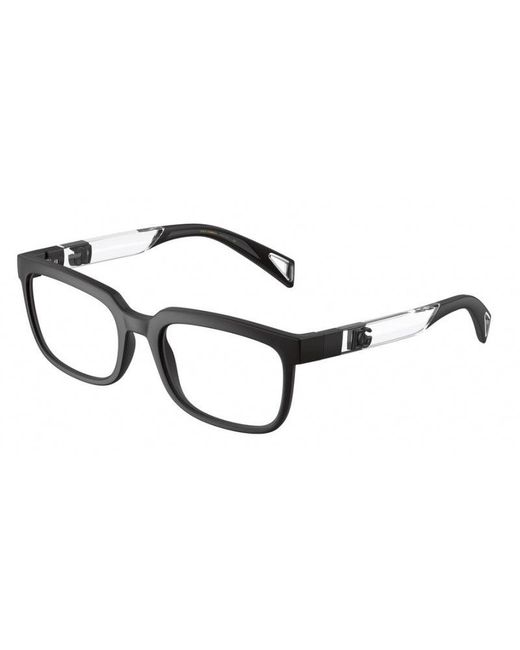 Dolce & Gabbana Black Dg5085 2525 Optical Frames Plastic Squared for men