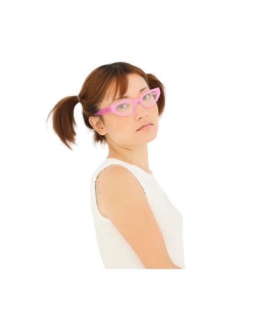 Retrosuperfuture Black 4Xp Numero 124 Optical Frames Acetate Cat Eye