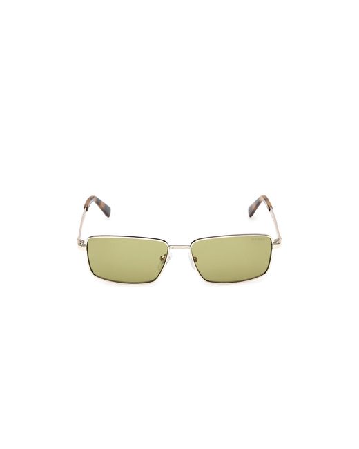 Guess Black Gu00273 32N Sunglasses Metal Squared Normal for men