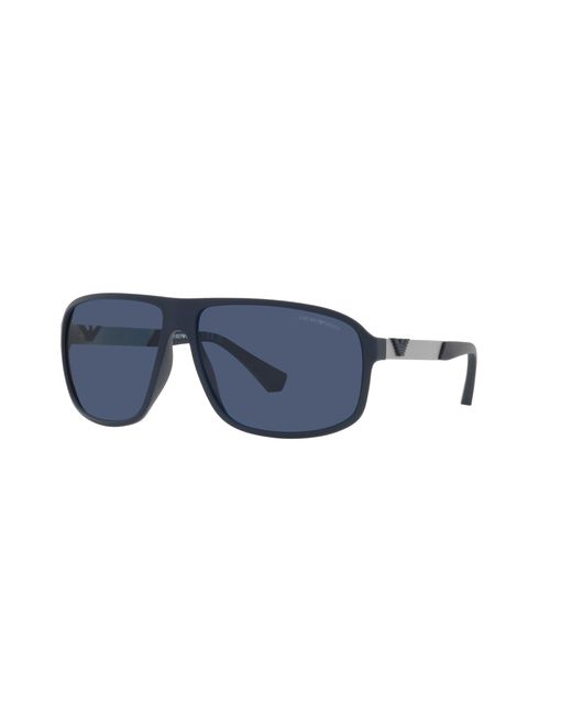 Emporio Armani Black Ea4029 508880 Sunglasses Injected Squared Normal for men