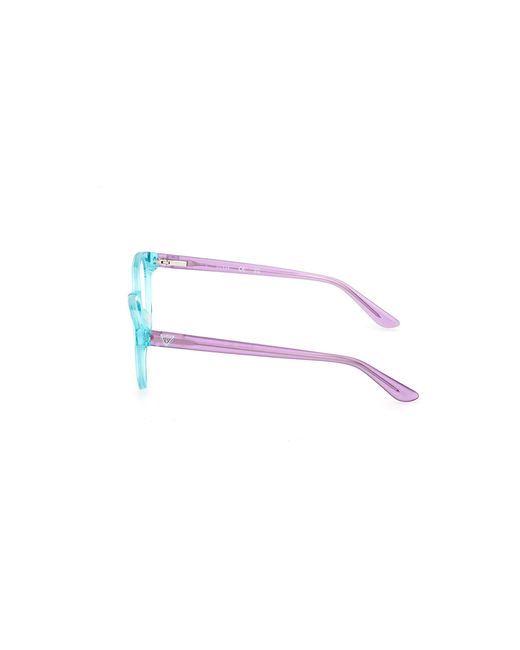 Guess Black Gu50139 087 Optical Frames Acetate Cat Eye Normal