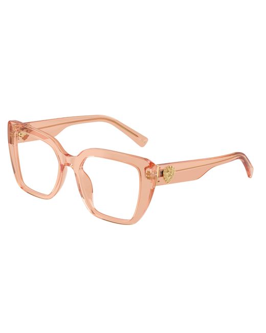 Dolce & Gabbana Black Dg3441 3226 Optical Frames Acetate Transparent Squared Normal