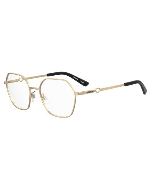 Moschino Black Mol650 000 Optical Frames Metal Round Normal