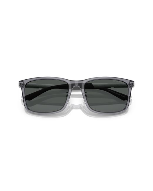 Emporio Armani Black Ea4241D 620687 Sunglasses Acetate Squared Normal for men