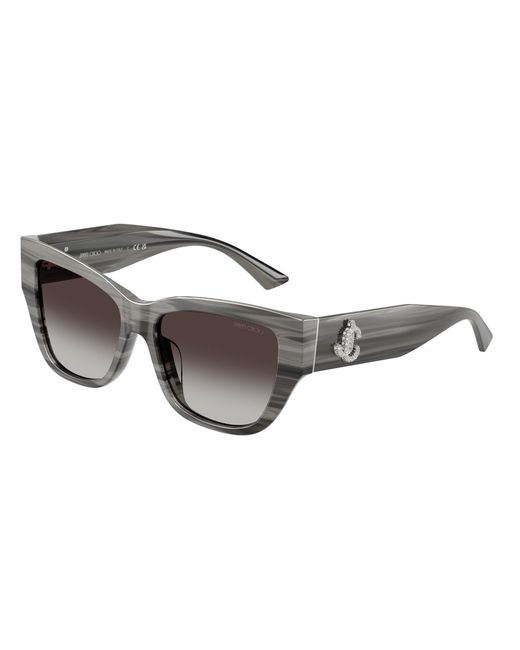 Jimmy Choo Black Jc5039Bu 50638G Sunglasses Acetate Pillow Normal Shaded