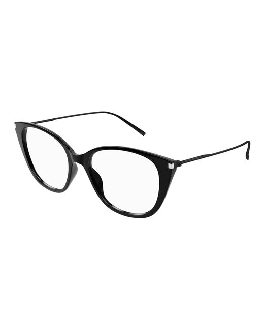 Saint Laurent Black Sl 627 001 Optical Frames Acetate Transparent Cat Eye
