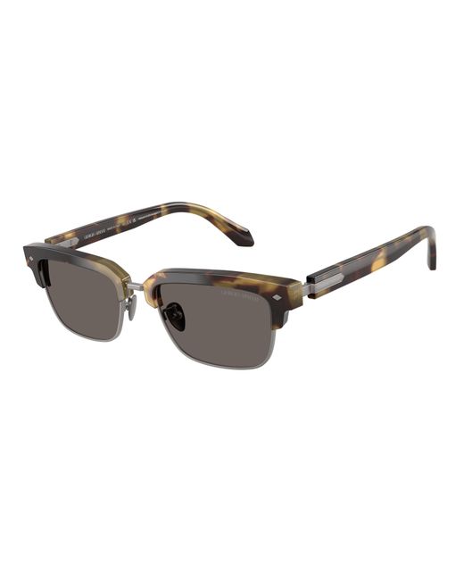 Giorgio Armani Black Ar8243 6301B1 Sunglasses Acetate Squared Normal for men