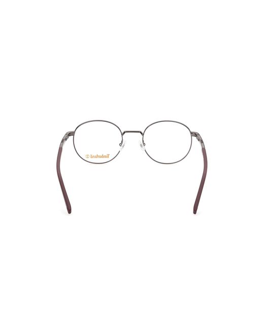 Timberland Black Tb1724 008 Optical Frames Metal Round Normal for men