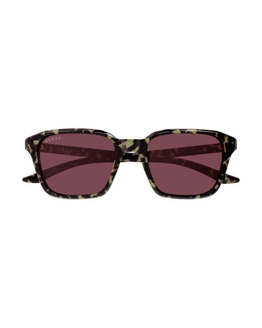Gucci Black Gg2078S 003 Sunglasses Acetate Squared for men