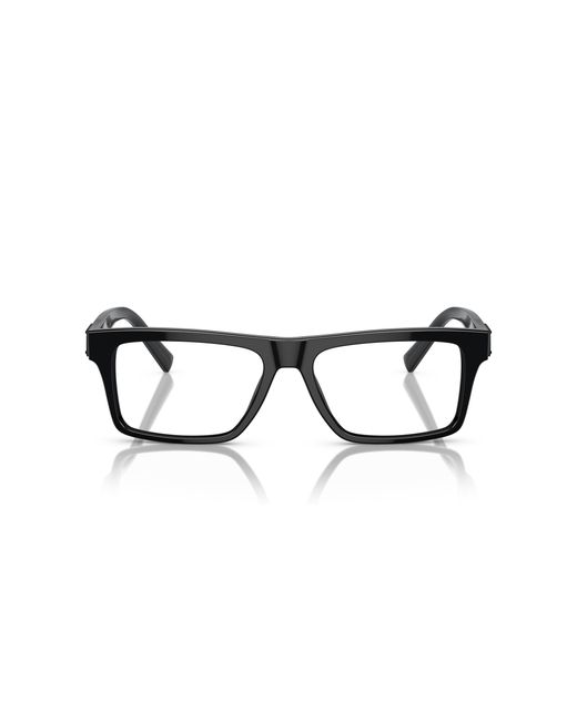 Dolce & Gabbana Black Dg3368 501 Optical Frames Acetate Squared for men