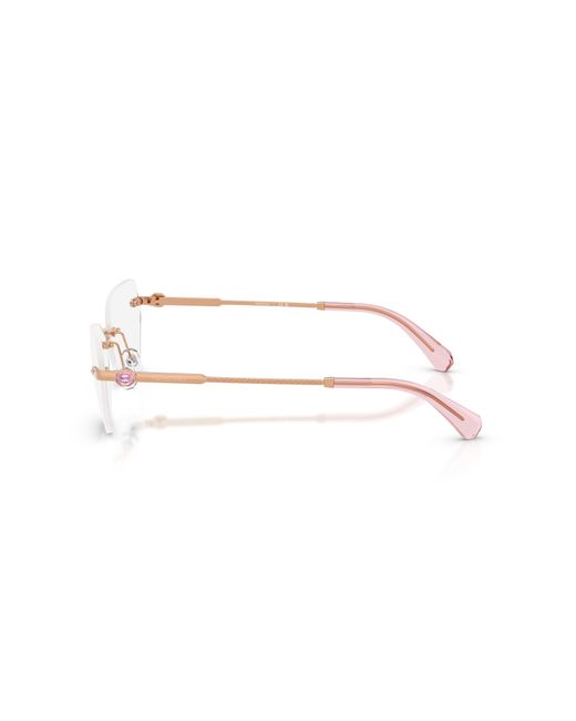 Swarovski Black Sk1031 4014 Optical Frames Metal Geometric Normal