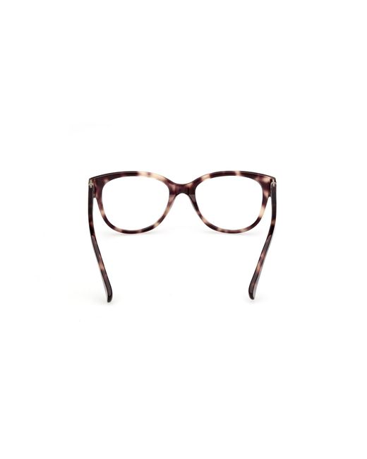 Max Mara Black Mm5229 052 Optical Frames Acetate Round Normal