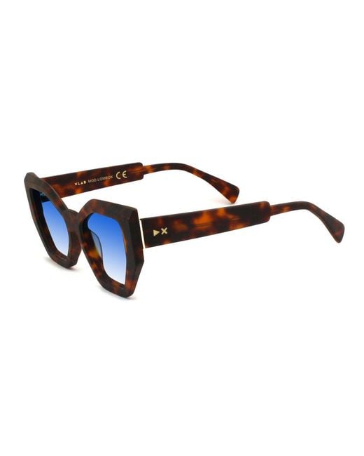 Xlab Black Lombok Sunglasses Acetate Cat Eye Polarized