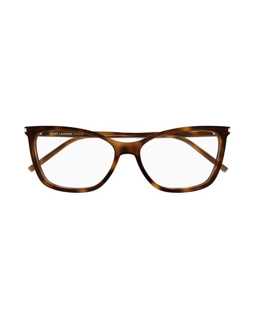 Saint Laurent Black Sl 834 006 Optical Frames Acetate Transparent Cat Eye