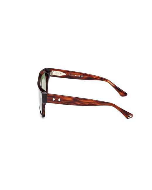 Web Black We0354 56N Sunglasses Acetate Squared Normal for men