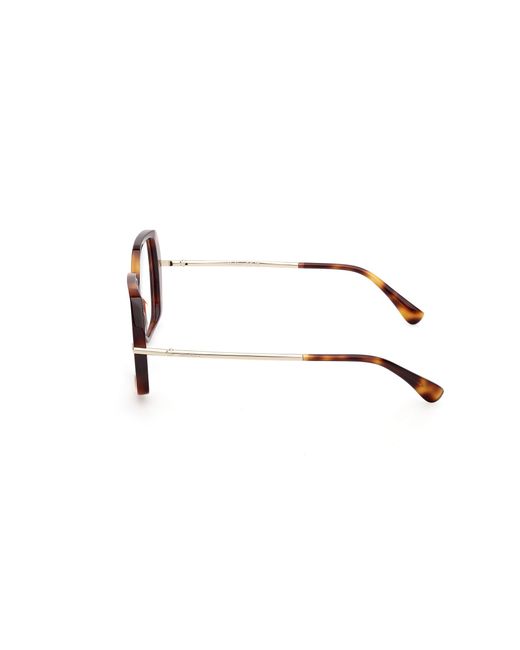 Max Mara Black Mm5175 052 Optical Frames Acetate Geometric Normal