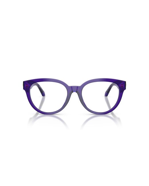 Versace Black Ve3384 5545 Optical Frames Acetate Round Normal