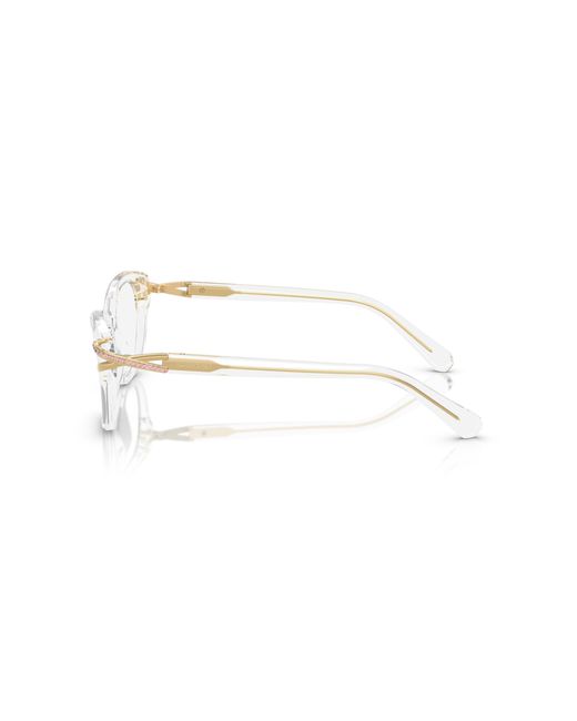 Swarovski Black Sk2032 1027 Optical Frames Acetate Pillow Normal