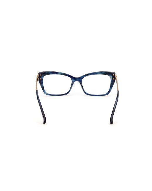 Max Mara Black Mm5137 092 Optical Frames Acetate Cat Eye Normal