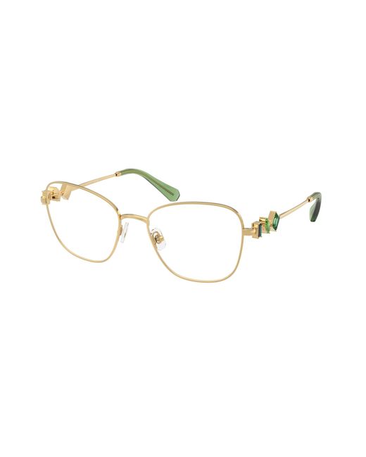 Swarovski Black Sk1025 404G Optical Frames Metal Geometric Normal