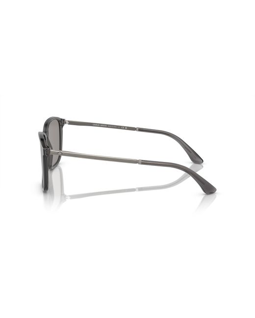 Giorgio Armani Black Ar8197 6036M3 Sunglasses Acetate Squared Photochromatic for men
