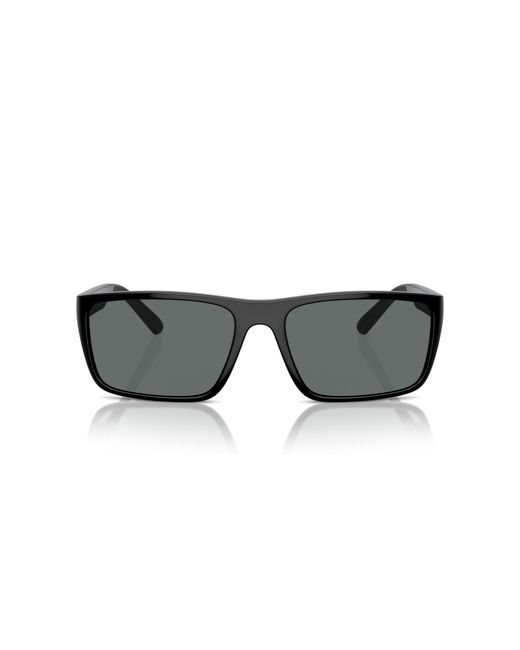 FERRARI SCUDERIA Black Fz6003U 501/81 Sunglasses Injected Squared Polarized for men