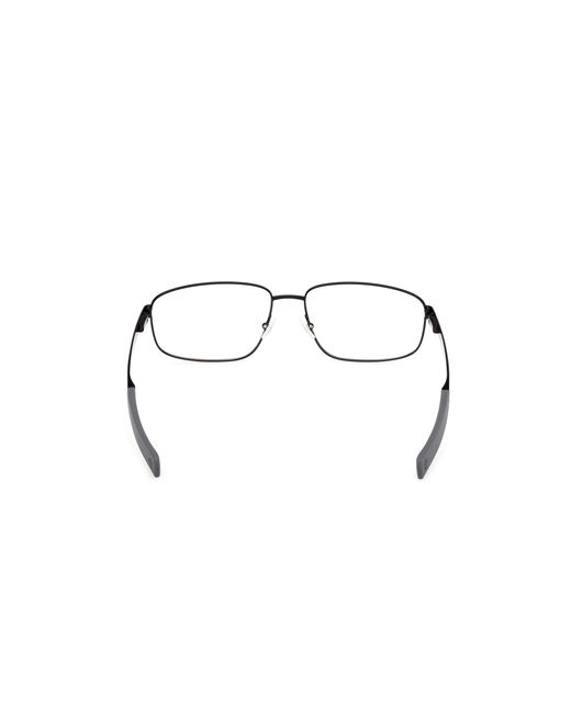 Timberland Black Tb50078 002 Optical Frames Metal Squared Normal for men
