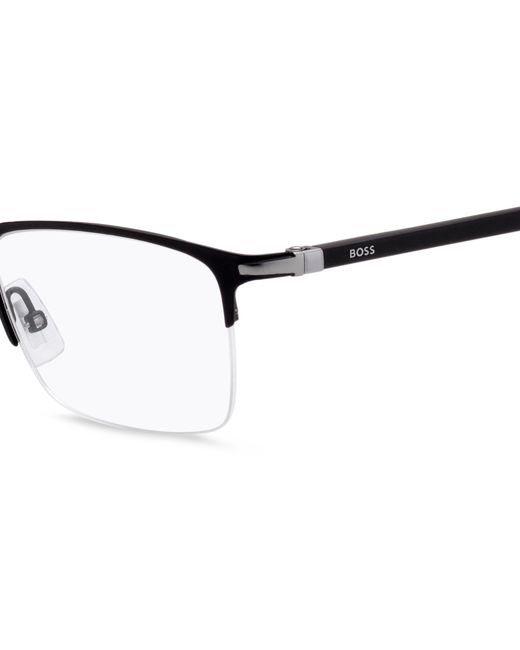 Boss Black Boss 1007/It 003 Optical Frames Metal Squared for men