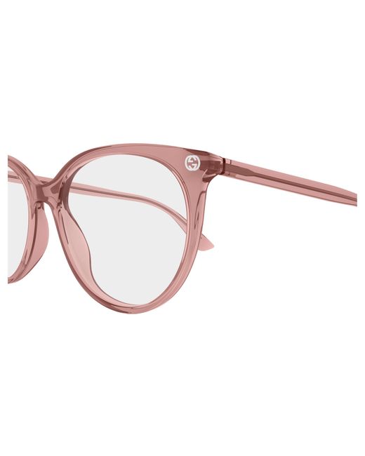Gucci Black Gg0093O 012 Optical Frames Acetate Transparent Round